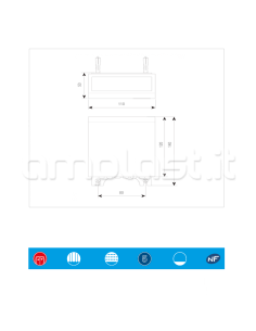 Centrale meteo Came modello Chopin KLT Wireless per motori tapparelle 2