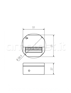 Centralina ricevente Came RKLT-W50 2