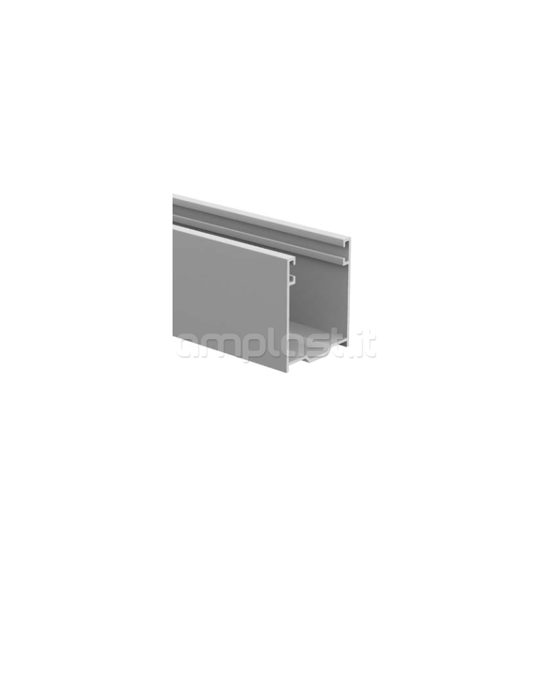Coppia invito in plastica per guida in alluminio mm 30 x 25,5 per tapparelle