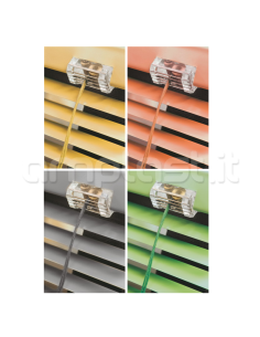 Fermacorda con 4 ferretti per tende alla veneziane da mm 25 e 15 2