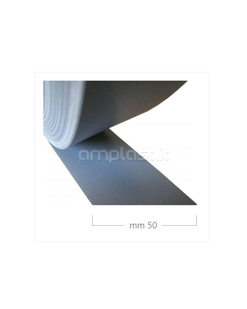 Fettuccia termosaldante 50 mm PVC - Rotolo da metri 235