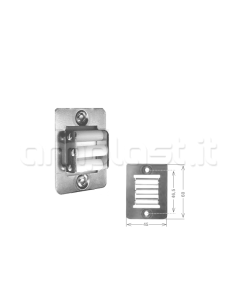 Guidacinghia verticale con 3 rullini in nylon 2