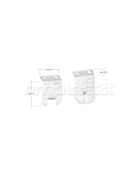 Kit completo per tenda a rullo Fast a catena - Tubo diametro 32