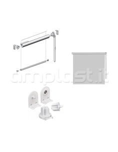 Kit completo per tenda a rullo Light a catena - Tubo diametro 32 2