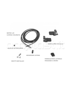 Kit ricambio zanzariere manovra catena 2