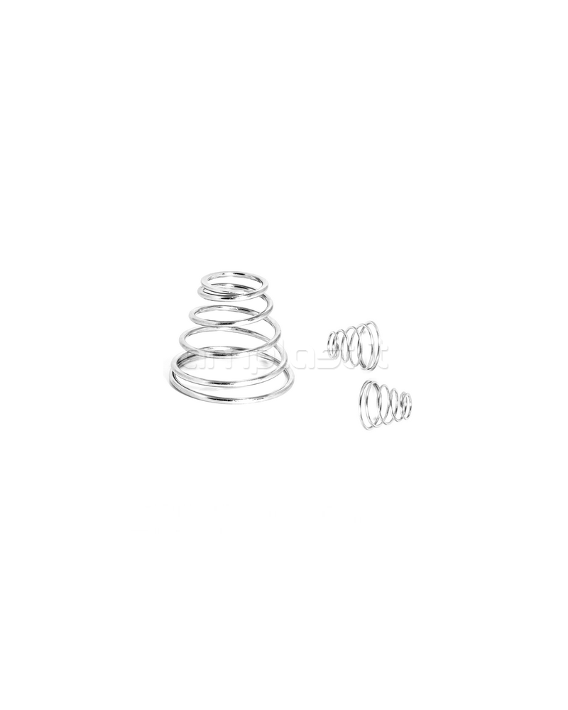 Molla conica zincata per cavetto veneziane 50 mm - Confezione da 10 pezzi