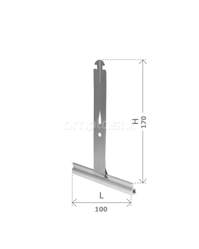 Molla di sicurezza 17 cm con cover per tapparelle mini