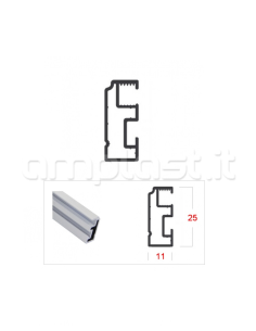 Profilo zanzariera telaio fisso 2