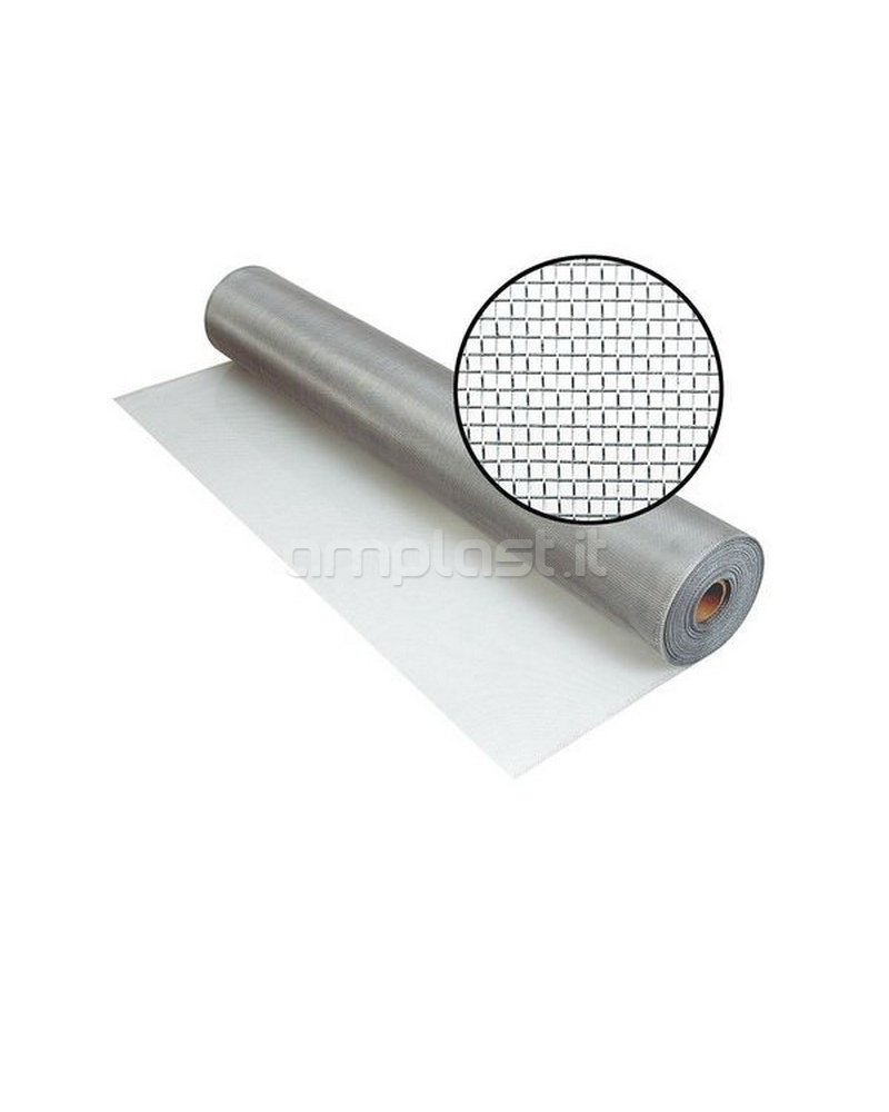 Rete in alluminio per zanzariere - Rotolo da metri 30 x 90 cm di altezza
