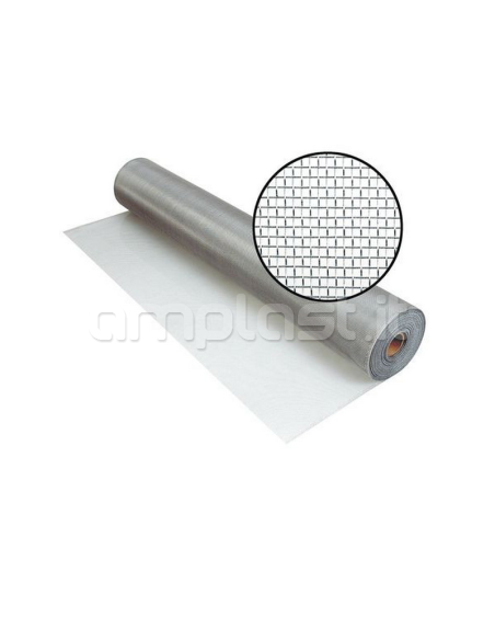 Rete in alluminio per zanzariere - Rotolo da metri 30 x 90 cm di altezza