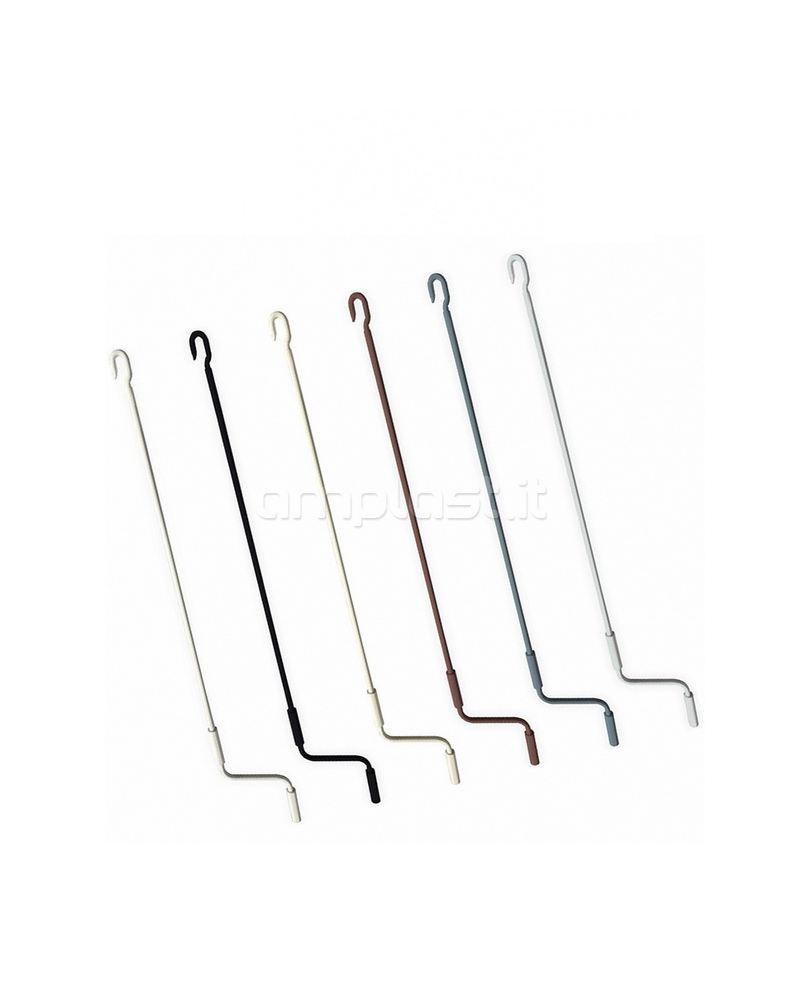Asta con gancio per tende da sole - Altezza 180 cm