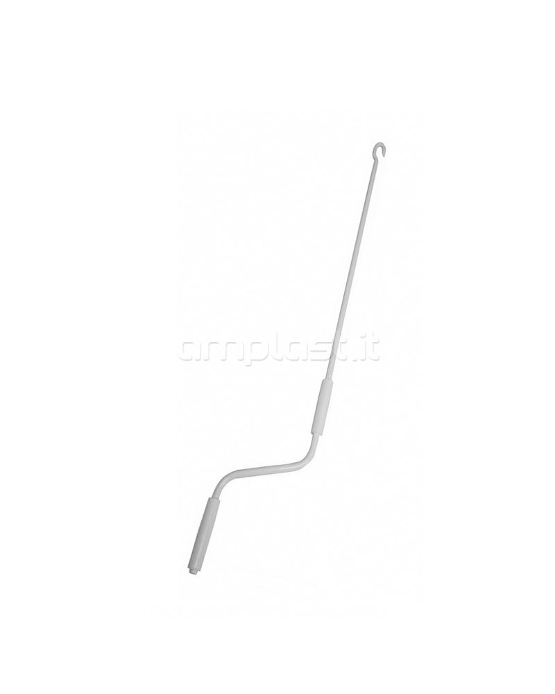 Asta con gancio per tende da sole - Altezza 180 cm