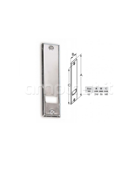 Placca per avvolgitore Maior metri 12 con interasse cm 18,5