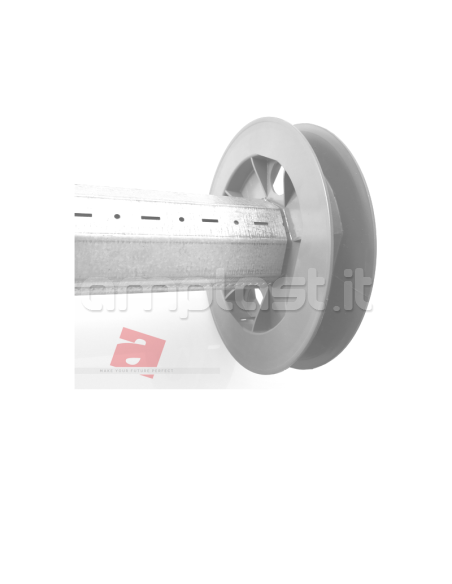 Puleggia in plastica diametro 18 per tapparelle