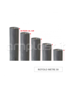 Rete in fibra di vetro per zanzariere - Rotolo da metri 30 x 120 cm di altezza