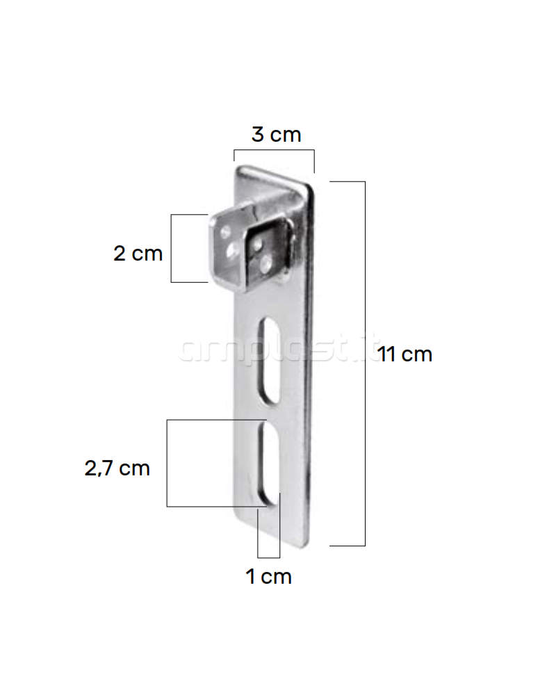 Supporto motore con regolazione verticale