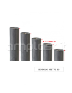 Rete in fibra di vetro per zanzariere - Rotolo da metri 30 x 80 cm di altezza