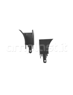Coppia invito in plastica per guida in alluminio mm 30 x 25,5 per tapparelle