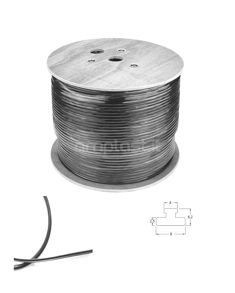 Rotolo magnete per zanzariere 8 x 6,2 - Metri 150