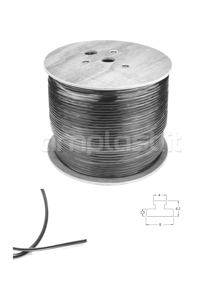 Rotolo magnete per zanzariere 8 x 6,2 - Metri 150