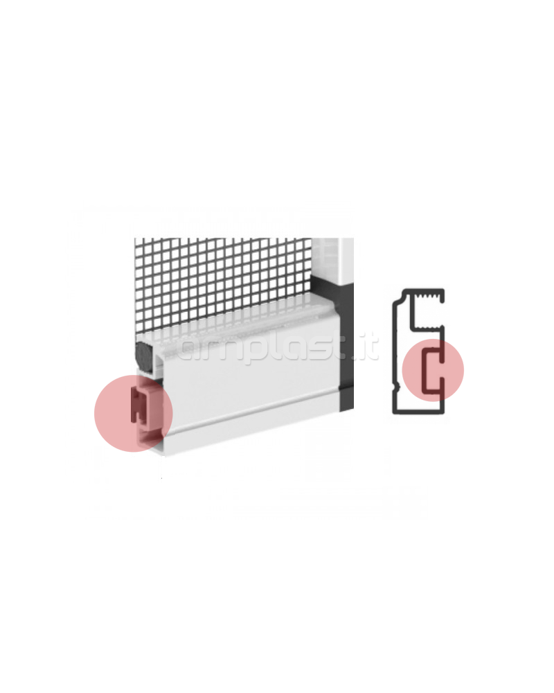 Rotolo magnete per zanzariere 8 x 6,2 - Metri 150