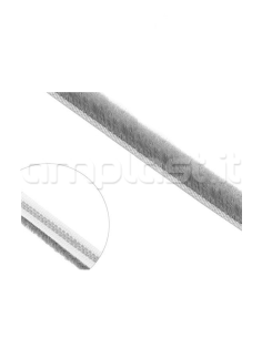 Rotolo spazzolino mm 4,8 x 4 - Metri 550 colore Grigio 2