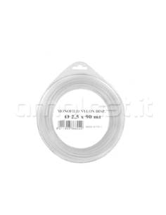 Cavetto guida laterale in nylon per veneziane 35 mm - Dispenser da 90 metri