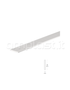 Profilo piatto in alluminio da 3 cm per tende a pannello, pacchetto e rullo 2