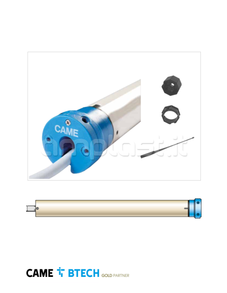 Motore Came per tende a rullo e tapparelle D35 - Serie Mondrian 4 10N·m Kg. 25 con ricevitore