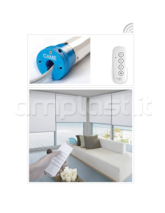 Motore Came per tende a rullo e tapparelle D35 - Serie Mondrian 4 10N·m Kg. 25 con ricevitore 2