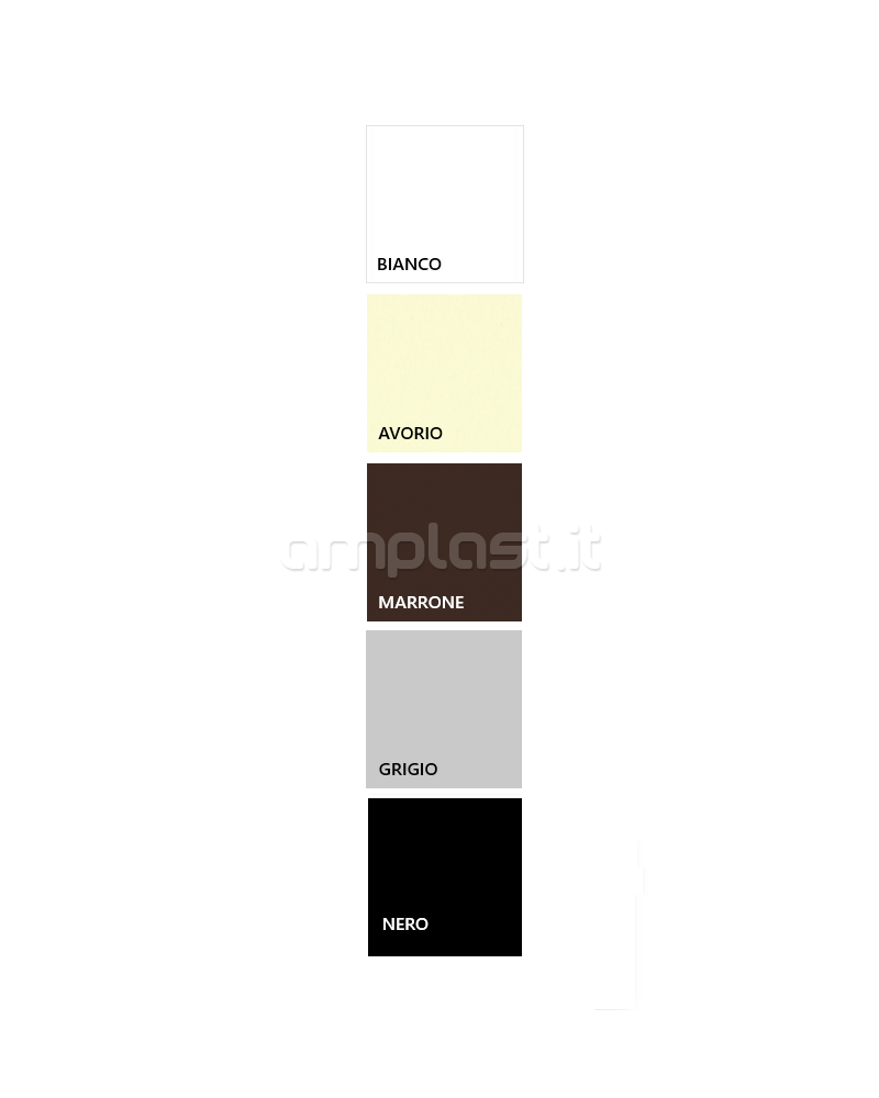 Tappo coprivite colorato - Confezione da 10 pezzi