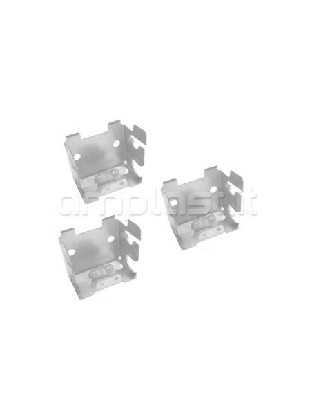 Supporto senza carrucola per veneziane 50 mm - Confezione da 4 pezzi