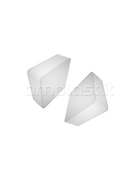 Tappo per cassonetto veneziana 50 mm - Confezione da 10 pezzi