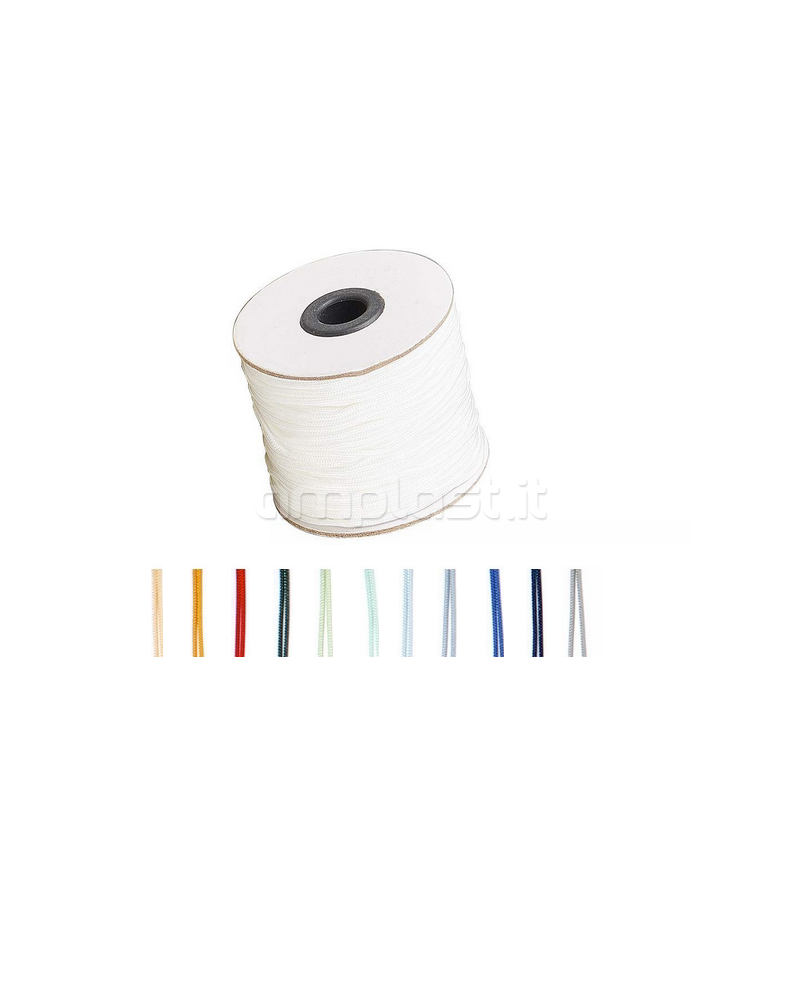 Rotolo corda per veneziane mm 25 e 15 - Metri 500