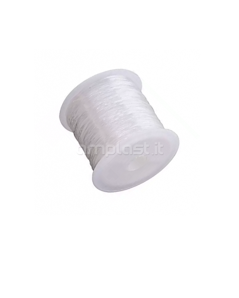 Cavetto guida laterale in nylon per veneziane 25 e 15 mm - Rotolo da metri 100