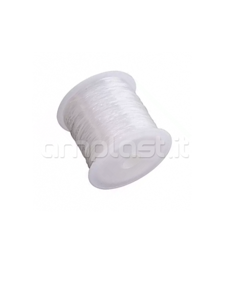 Cavetto guida laterale in nylon per veneziane 25 e 15 mm - Rotolo da metri 100