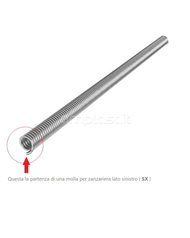 Molla di ricambio da 60 cm per zanzariere