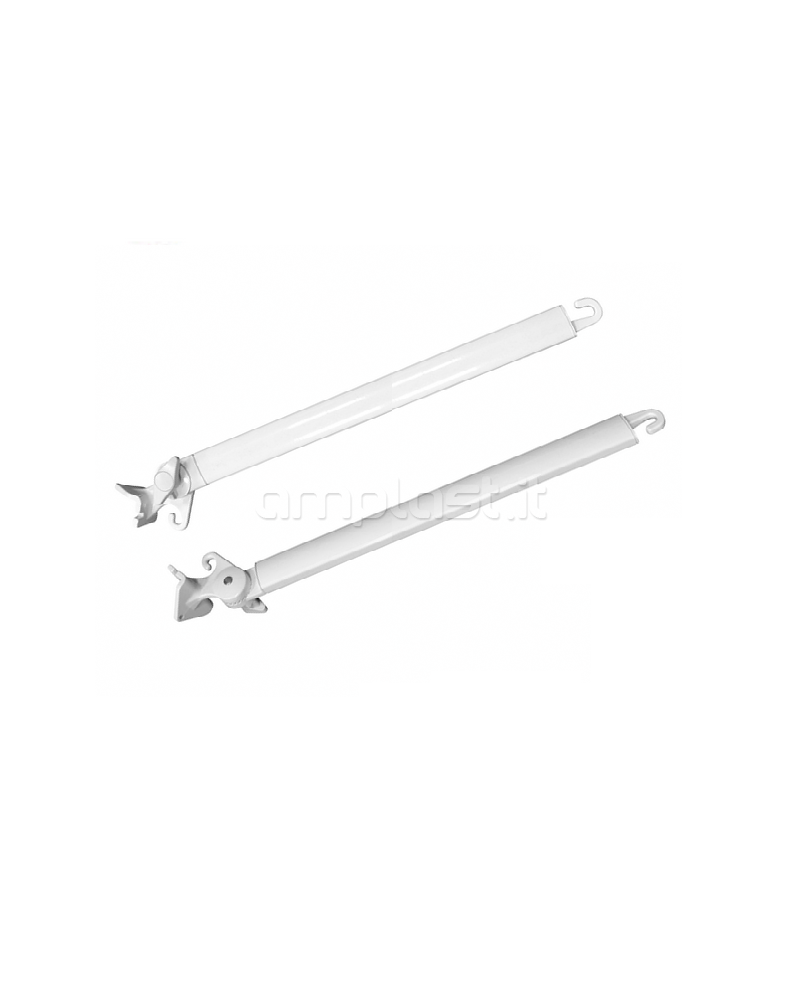 Braccetti sporgenti da 70 cm in alluminio per tende da sole