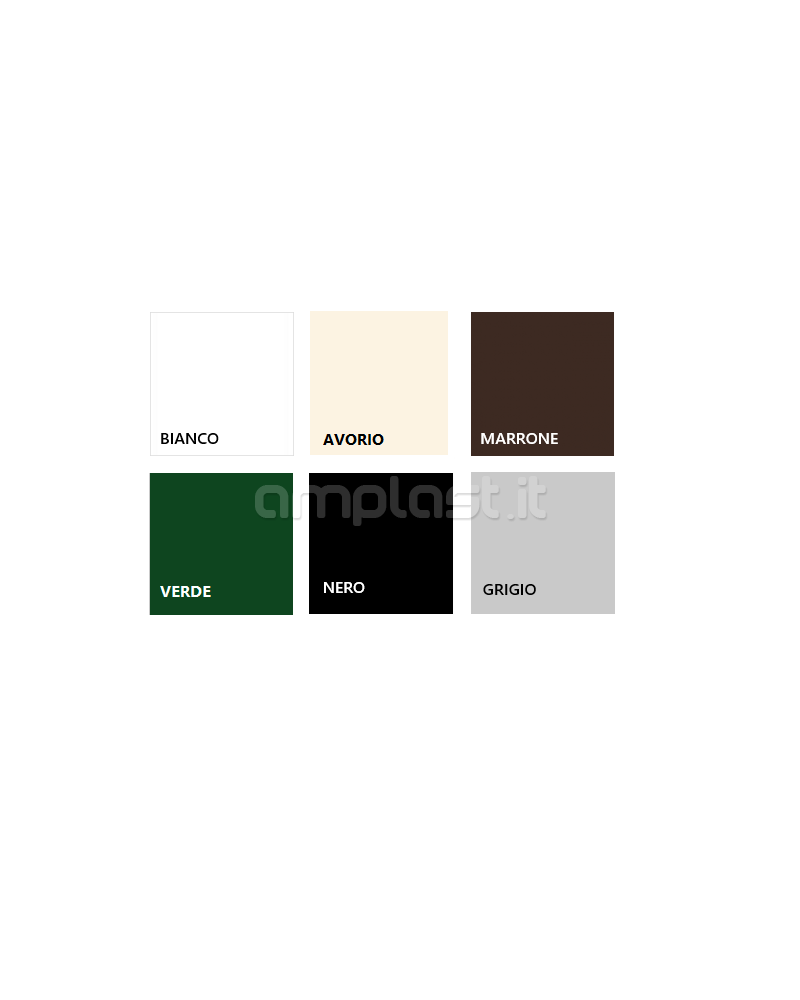 Braccetti snodati da 50 cm in alluminio per tende da sole
