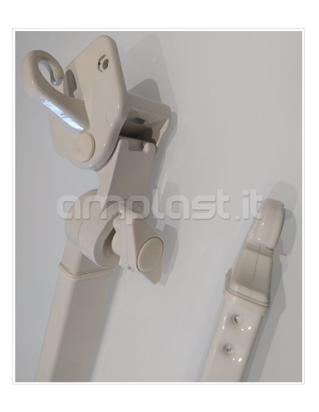 Braccetti snodati da 70 cm in alluminio per tende da sole