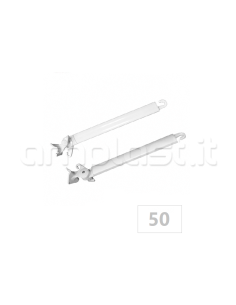 Braccetti sporgenti da 50 cm in alluminio per tende da sole 2