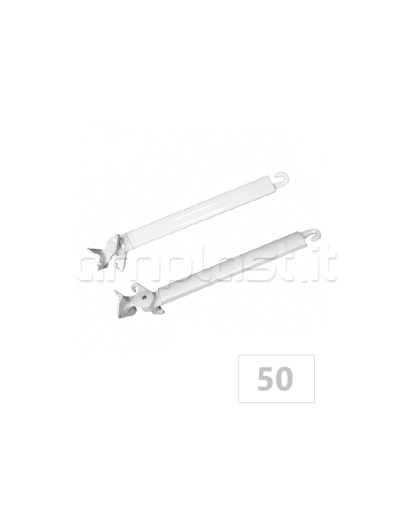 Braccetti sporgenti da 50 cm in alluminio per tende da sole