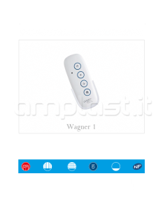 Trasmettitore radio Came modello Wagner 1 canale per motori tapparelle