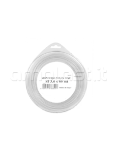 Cavetto guida laterale in nylon per veneziane 50 mm - Dispenser da 60 metri