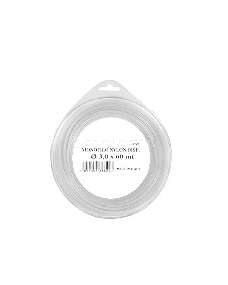 Cavetto guida laterale in nylon per veneziane 50 mm - Dispenser da 60 metri