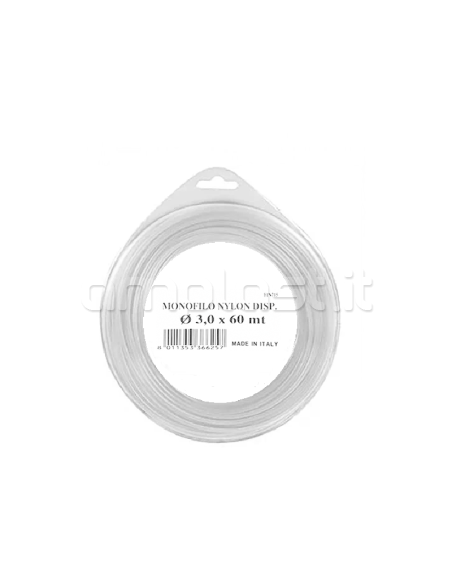 Cavetto guida laterale in nylon per veneziane 50 mm - Dispenser da 60 metri
