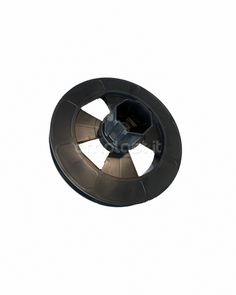Puleggia in plastica diametro 21,5 con cuscinetto per rullo ottagonale diametro 60