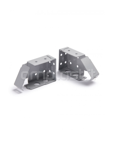 Cassette laterali con cerniera per tende alla veneziana da 50 mm