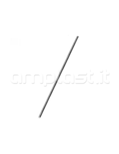 Albero quadro 6x6 in ferro zincato per veneziane mm 50