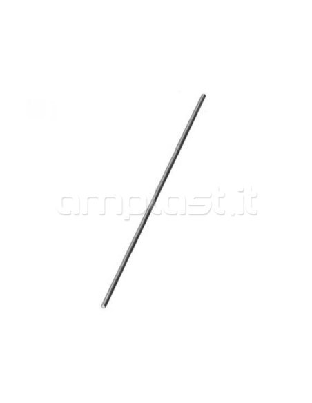 Albero quadro 6x6 in ferro zincato per veneziane mm 50